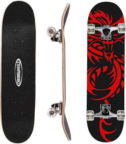 Amazon | MINORITY 32インチメイプルスケートボード（スネーク